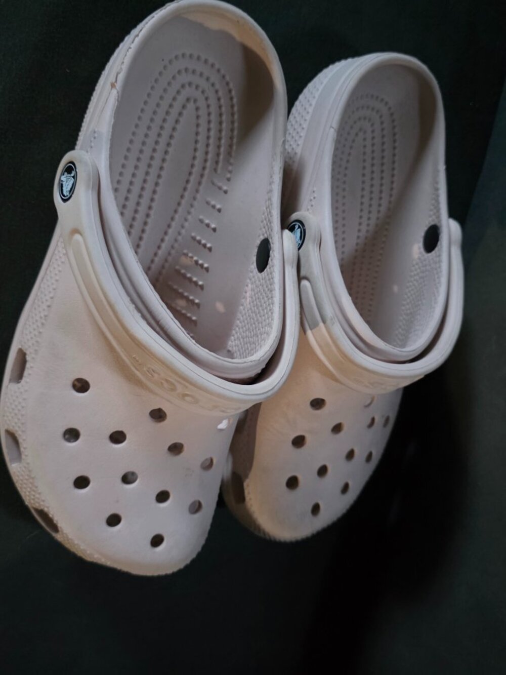 Pink crocs size 6